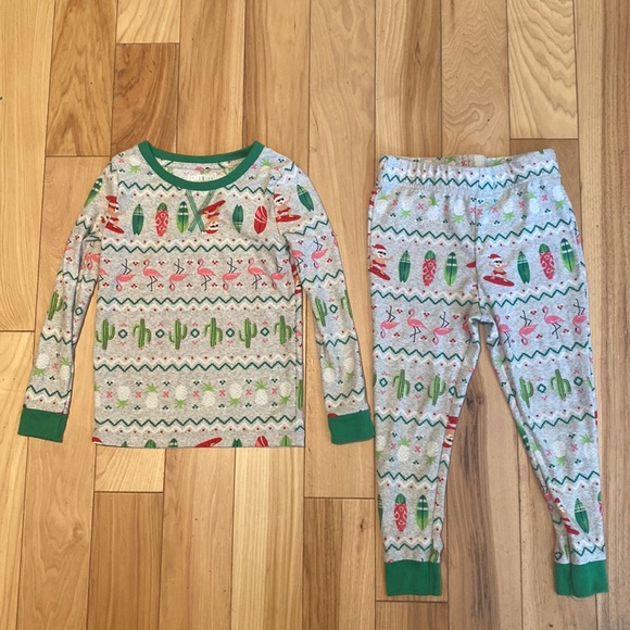 Jammies for Your Families Other - Jammies for Your Families 3T Tropical Christmas pajama set